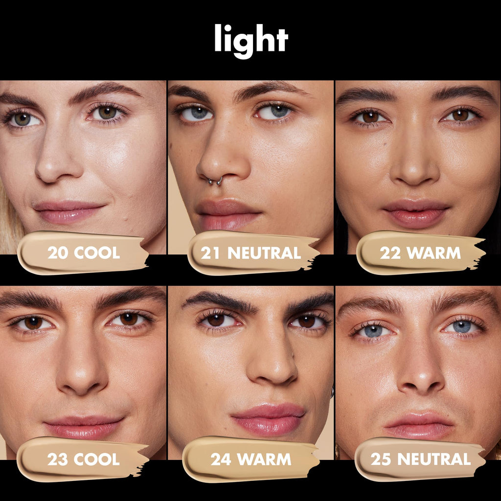 e.l.f. Soft Glam Satin Foundation, Medium Coverage, 20 Light Cool