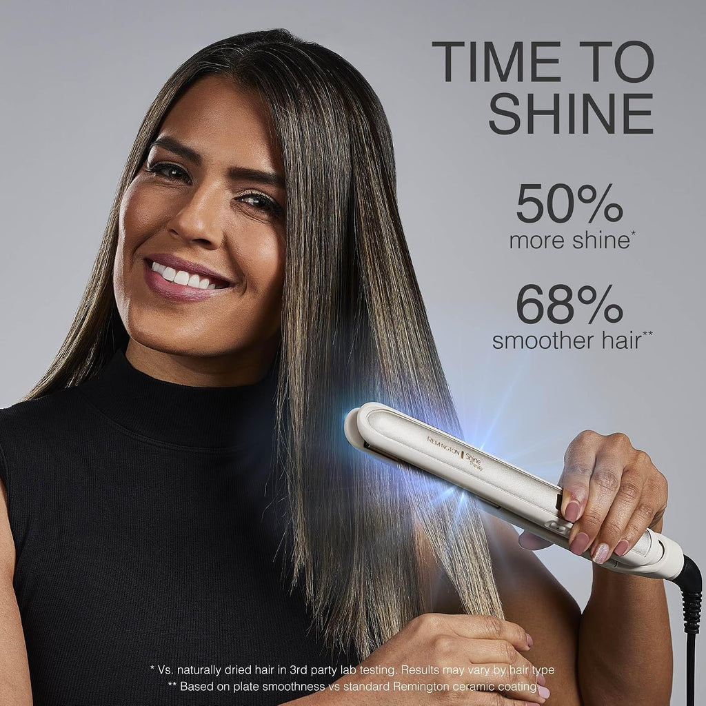 Remington Shine Therapy 1 Inch Hair Straightener, Argan Oil & Keratin