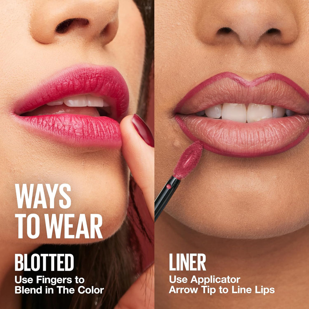 Maybelline Super Stay Matte Ink Liquid Lipstick Makeup, Exhilarator