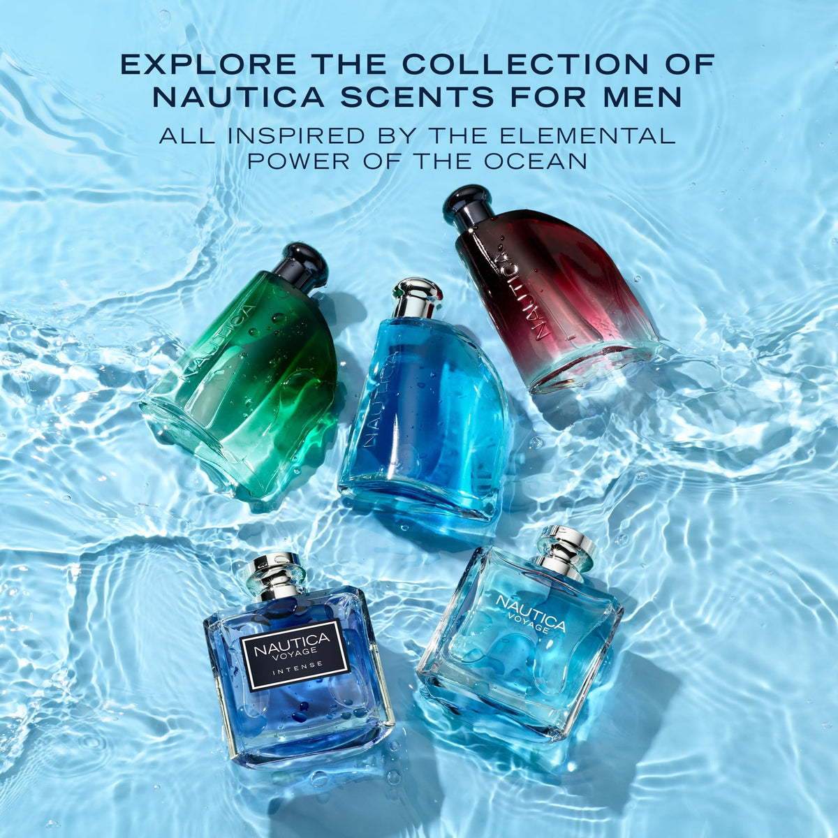 Nautica Voyage Intense Eau de Toilette, Men's Fragrance, 1.6 fl oz